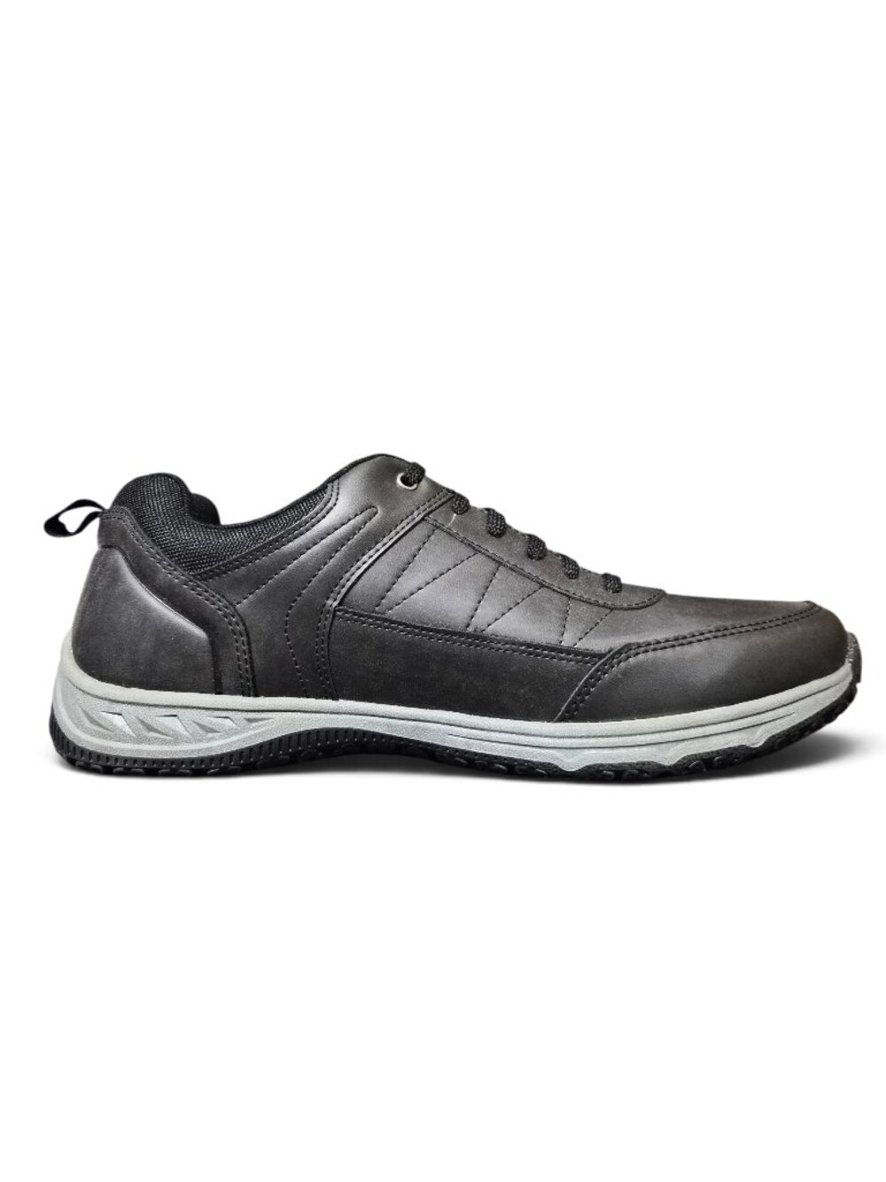 George Men's Casual Shoes Garret 2.0 Memory Foam Lace Up Sz 12 Lightweight Black - Picture 3 of 8